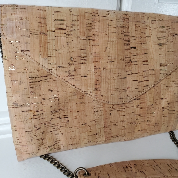 J CREW CORK CLUTCH AND MATCHING BELT SET - Picture 4 of 9